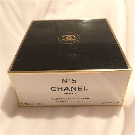 chanel no.5 paris new york after bath powder